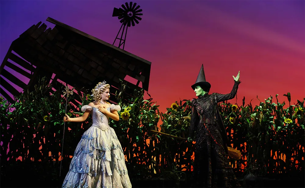 Set built for Wicked